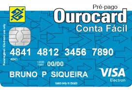 Cartão Pré-pago Ourocard