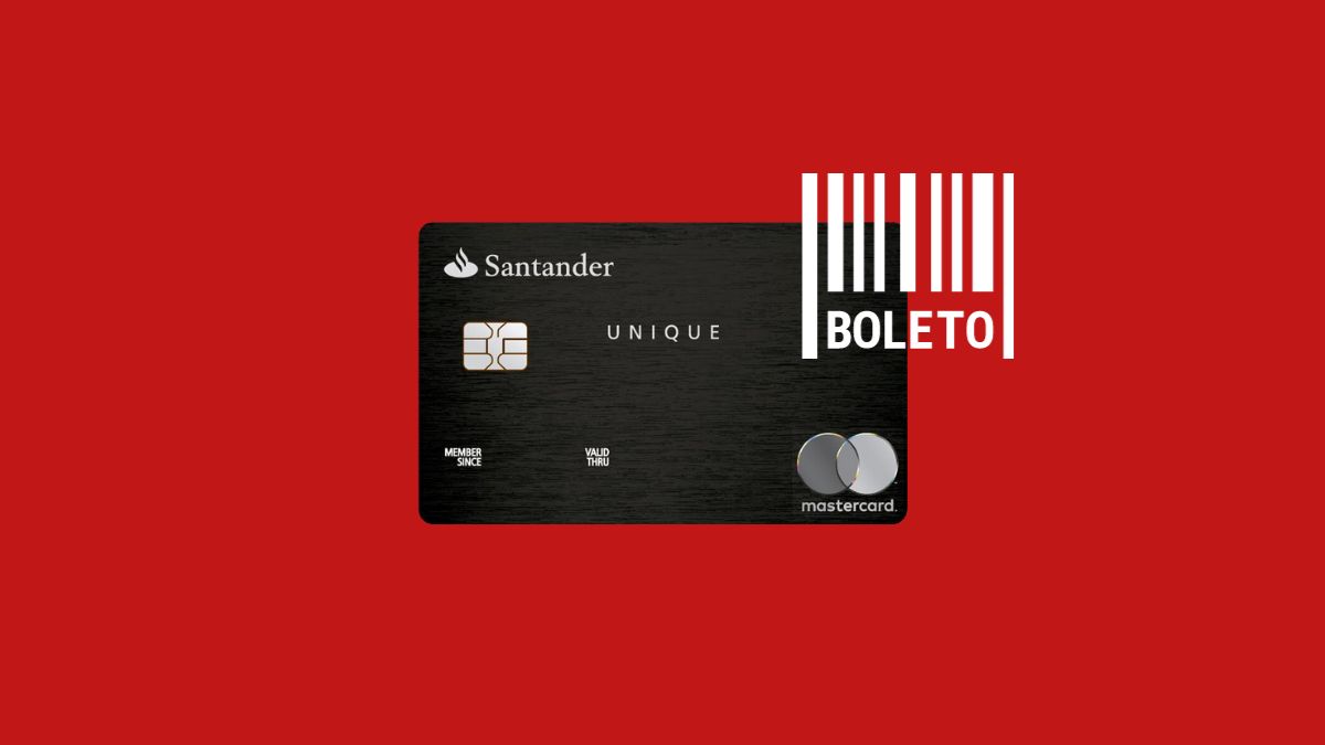 pagar boletos cartão santander