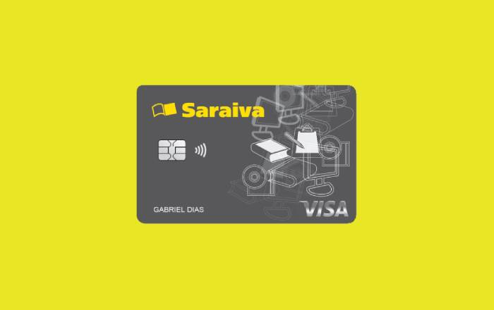 Cartão Saraiva Visa