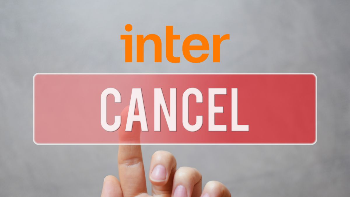 cancelar conta do banco Inter